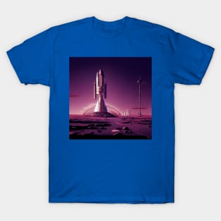 Interplanetary Spaceport T-Shirt